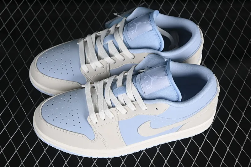 All categories Air Jordan Jordan series basketball shoes Air Jordan 1 Low Air Jordan 1 Low "Hydrogen Blue" gray blue low-top cultural and casual sneakers IB4003-407